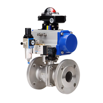 金莎9001zz以诚为本-气动法兰球阀 流体控制